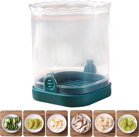 Amazon Upgrade Fruit And Vegetable Speed Slicer With Push