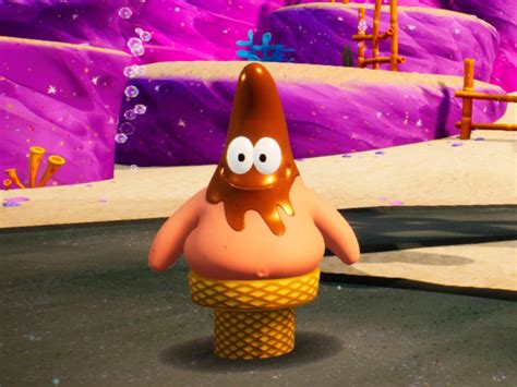 Ice Cream Cone Patrick Spongebob Battle For Bikini Bottom