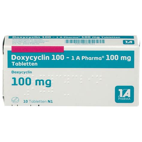 Doxycyclin A Pharma St Mit Dem E Rezept Kaufen Shop Apotheke