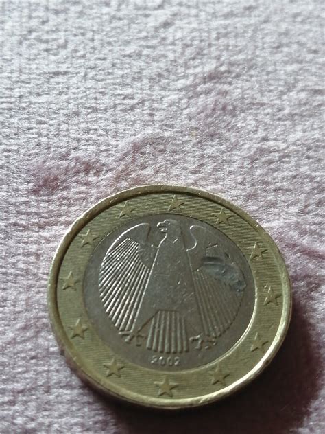 1 Euro Con 3 Errore Di Conio Molto Rari E Visibili Germania 2002