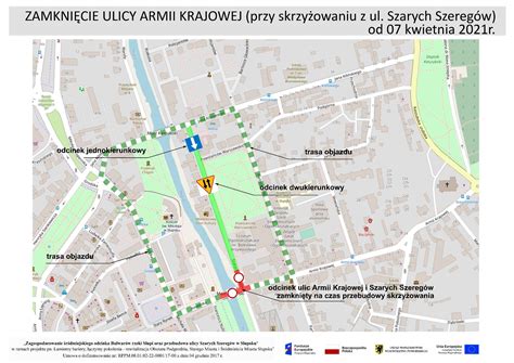 Zmiana organizacji ruchu na ul Armii Krajowej i Szarych Szeregów a