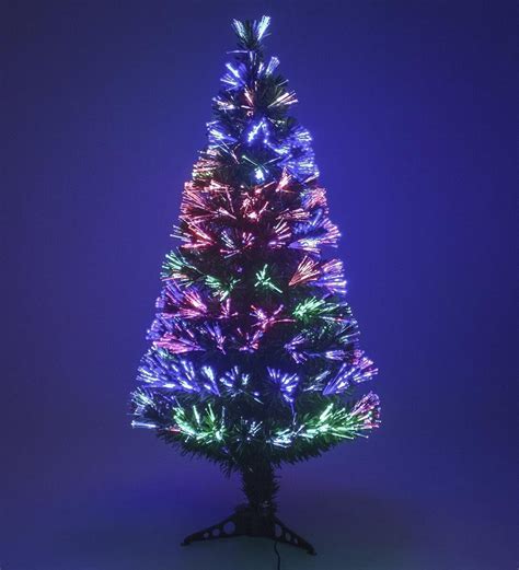 Buy Green Fibre Optic 6 FT Tall Christmas Tree With Light Settings By