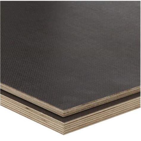 Panneau bois contreplaqué antidérapant 2500x1250x9 mm pour plancher d