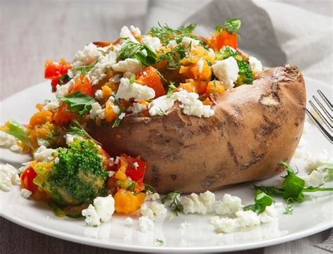 Stuffed Superfood Sweet Potato Recipe Fit Bottomed Girls