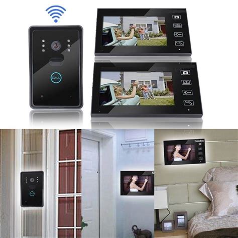 Visiophone Sans Fil WIFI BELL750 Double BT Security