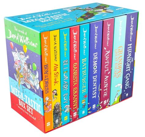 The World Of David Walliams Mega Tastic 9 Books Box Set