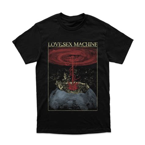 Love Sex Machine Laser T Shirt Pelagic Records
