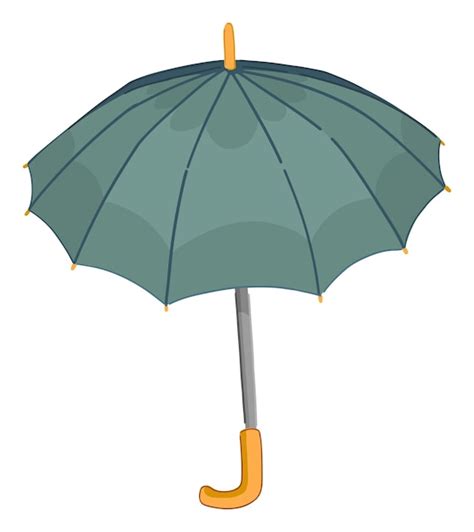 Doodle De Parapluie Ouvert Dessin Animé Clipart D accessoire De Temps