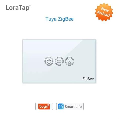 Interruptor Ciego De Cortina Tuya Smart Life Zigbee Para Persiana