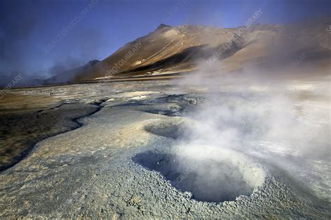 Geothermal steam vents - Stock Image - F015/2365 - Science Photo Library