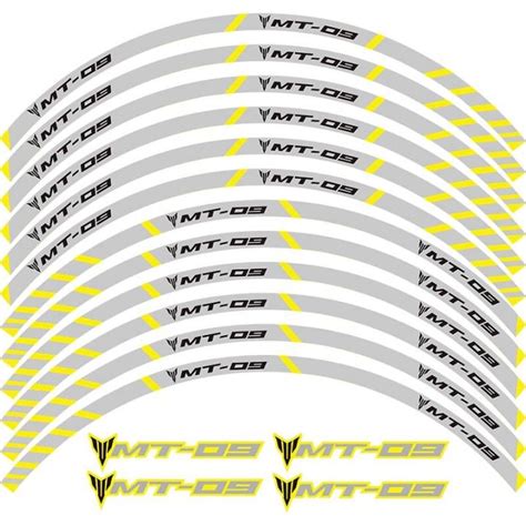 X Thick Edge Outer Rim Sticker Stripe Wheel Decals Fit For All