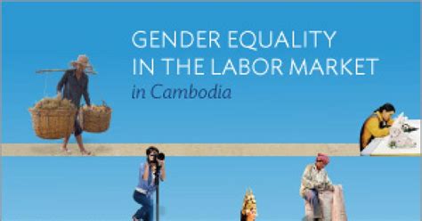 Gender Equality In The Labor Market In Cambodia Asian Development Bank