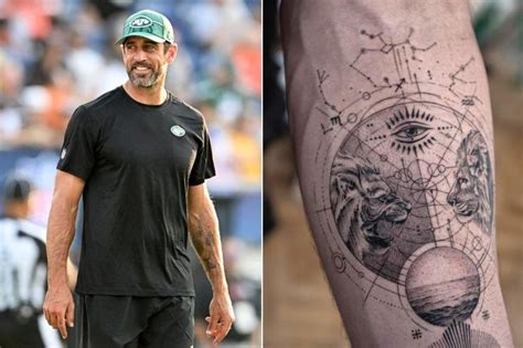 NYC tattoo artist Balazs Bercsényi gave Jets QB Aaron Rodgers his ‘meaningful’ ink