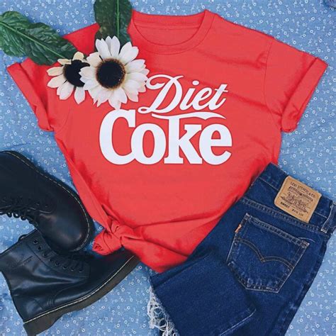 Diet Coke T Shirt T Shirtsprinted T Shirts Nowstalgia