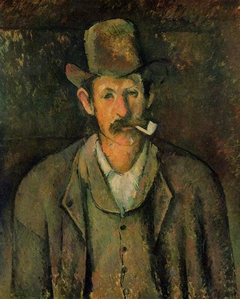 Reproducciones De Arte Del Museo Hombre Con Una Pipa 1 De Paul Cezanne