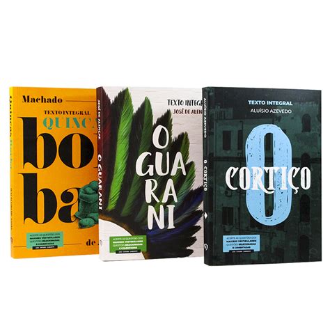 Kit 5 Livros Vestibular Clássicos Da Literatura Brasileira