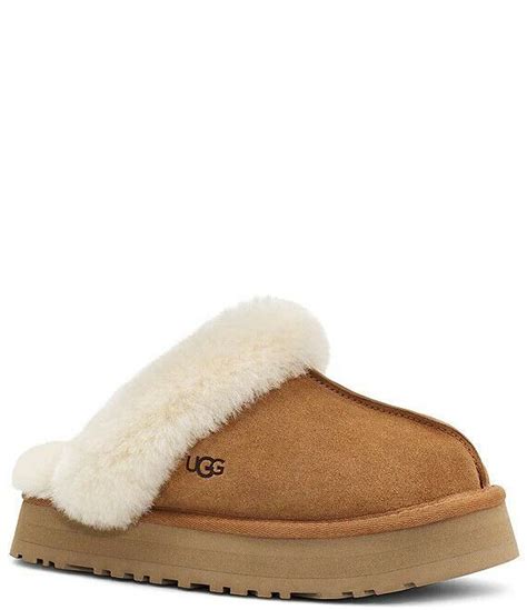 Ugg Disquette Chestnut Suede Clog Women S Us Size New In Box Ebay