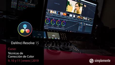 DaVinci Resolve en México a través de Simplemente Simplemente