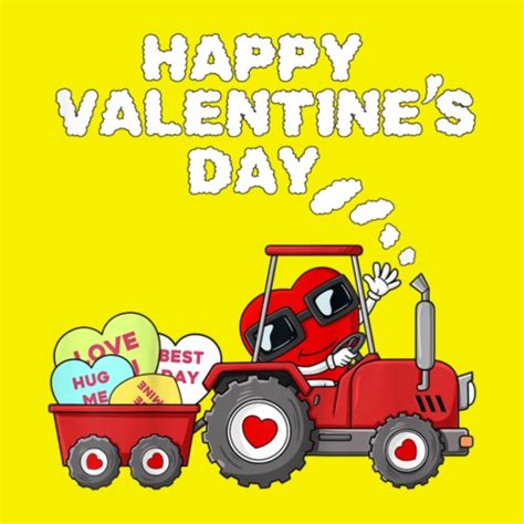 Valentine Tractor Cuttable Design Png Dxf Svg Eps File For Clip Art