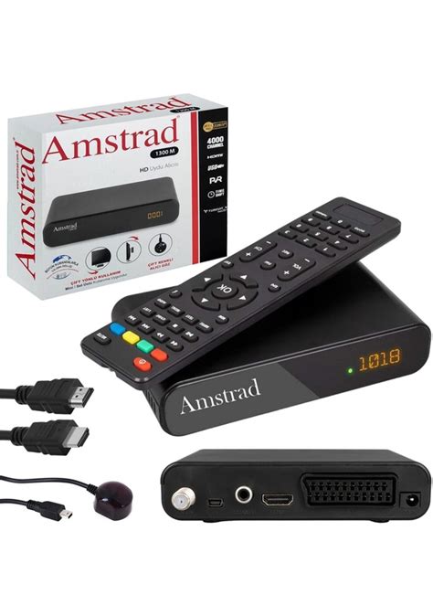 Amstrad 1300 M Uydu Alıcı Mini Dijital Full Hdscart Fiyatları Ve