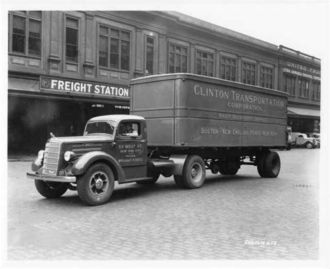 1936 Mack Eh Truck Press Photo 0295 Clinton Transportation Corporation