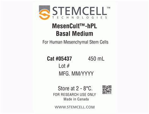 Mesencult™ Hpl Medium Kit产品中心君合天晟