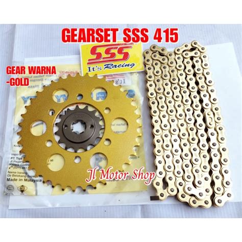 Jual Gear Gold Black Gear Set Gir Set Gearset Sss Ninja Kr