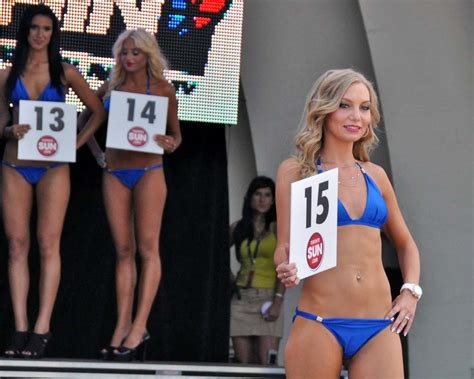 Toronto Grand Prix Tourist A Toronto Blog Miss CHIN Bikini Contest A Toronto Blog