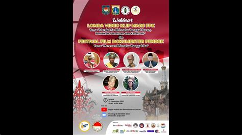 Festival Lomba Video Klip Mars Fpk Dan Film Dokumenter Pendek Youtube