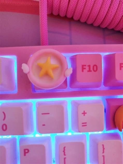 Sailor Moon Kawaii Keycap Set Pink Custom Keycaps Artisan Etsy