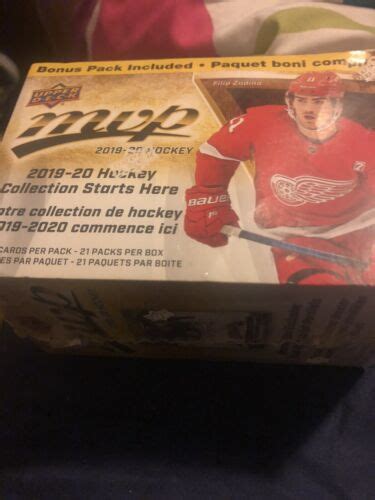 2019 20 Upper Deck MVP Hockey Blaster Box NHL Sealed Trading Cards