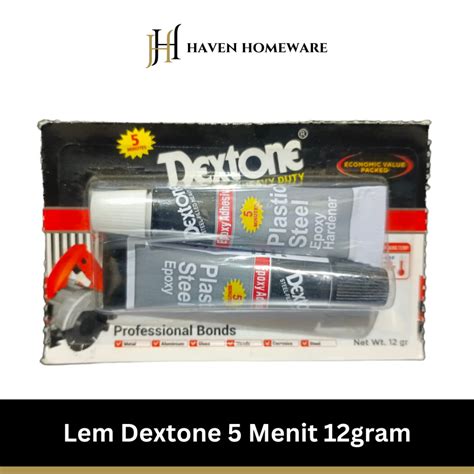 Jual Dextone Lem Campur Gr Lem Besi Epoxy Plastik Steel Menit