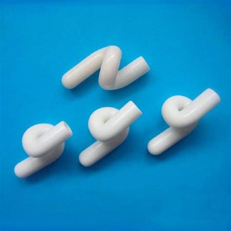 Al O Alumina Ceramic Wire Guides Ceramic Pigtail For Spinning Machinery