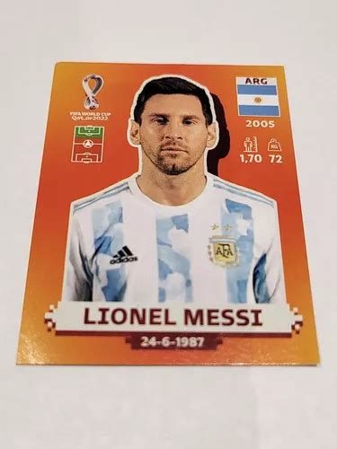 Figurita Mundial Qatar Arg Messi Original En Venta En Vicente