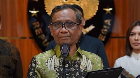 Saat Mahfud MD Kenang Desmond J Mahesa Sebagai Sosok Yang Tegas Dan