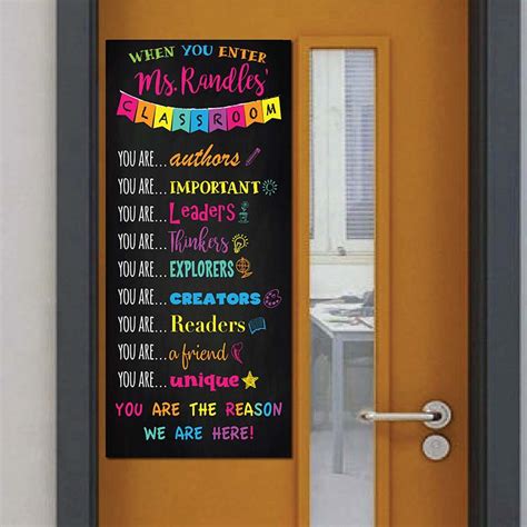 Classroom Door Sign | The perfect addition for your classroom door.