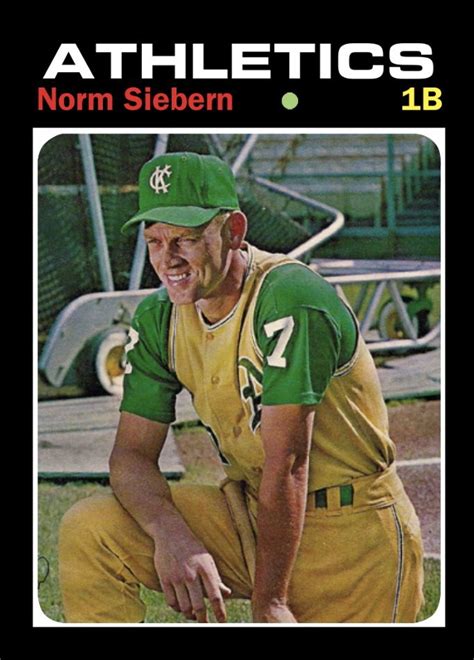 Norm Siebern In Baseball Classic Baseball Cards Mlb Players