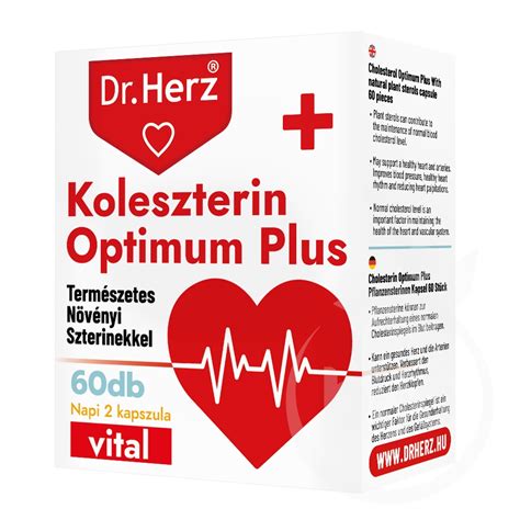 Dr Herz Koleszterin Optimum Plus Kapszula Db Web Ruh Z Bijo Hu