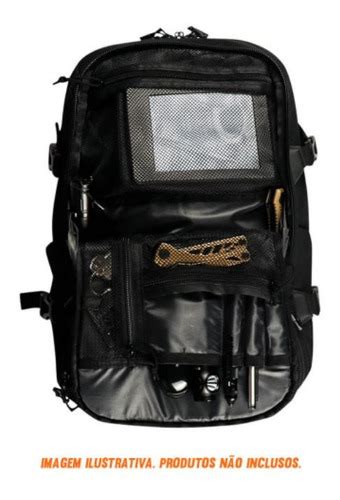 Mochila Invictus Rover Pro Militar Tatica Preto Original Parcelamento