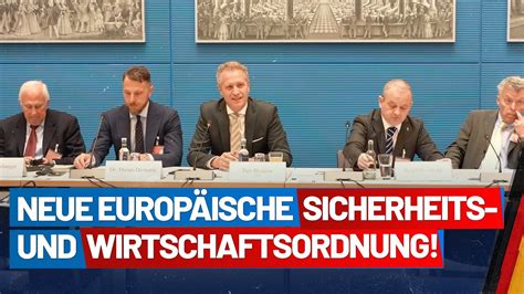 Neue Europ Ische Sicherheits Und Wirtschaftsordnung Konferenz Des Ak