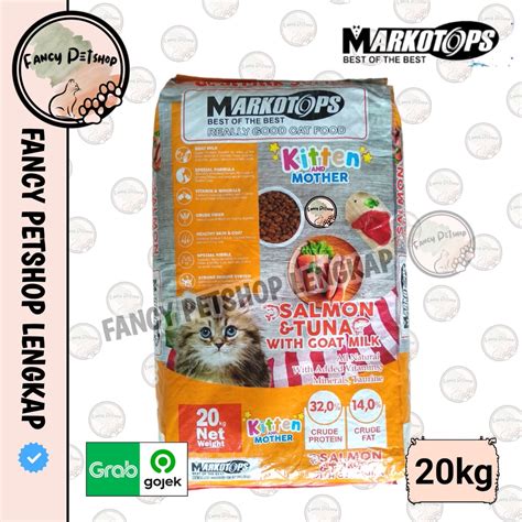 Jual MARKOTOP KITTEN MOTHER Salmon Tuna20kg Shopee Indonesia