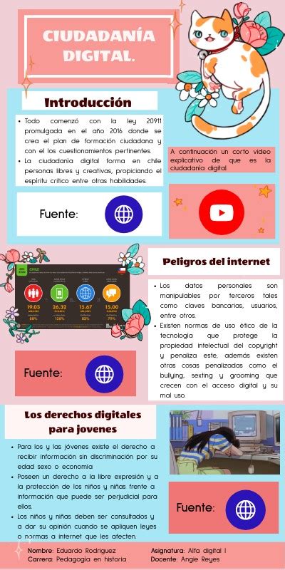 Infografía sobre la ciudadanía digital