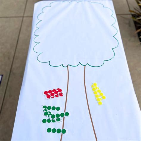 Apple Tree Fine Motor Activity for Preschoolers - Toddler Approved