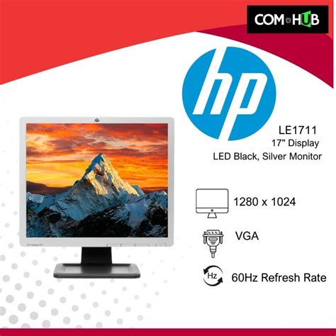 Comhub Pc Hp Compaq Le Inch Lcd Monitor Secondhand Shopee