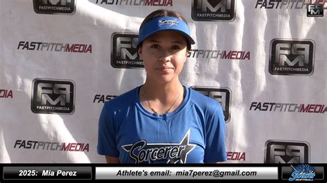 Mia Perez Gpa Pitcher Softball Recruiting Video Sorcerer