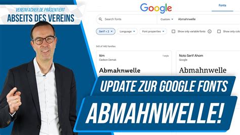 Abmahnung Wegen Google Fonts Das Sagt Das Gericht I Vereinfacher De