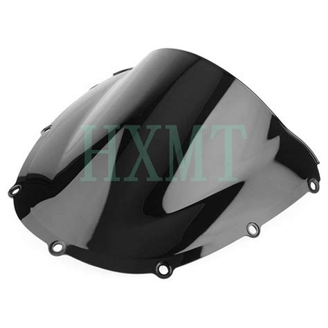 Pare Brise De Moto Noir Double Bulle Pare Brise Avant Pour Honda Cbr