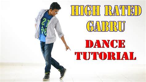 High Rated Gabru || Dance Tutorial || Nishant Nair - YouTube