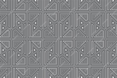 Premium Vector Abstract Seamless Geometric Shape Lines Pattern