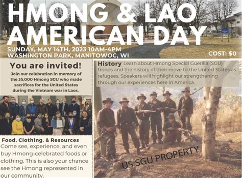 Hmong Lao Veterans Day Is Sunday In Wisconsin Several Events Planned